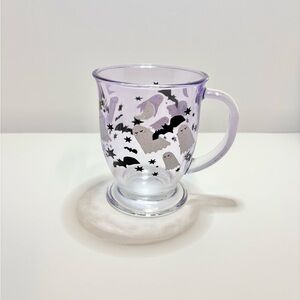Purple Ghost and Bat Mug